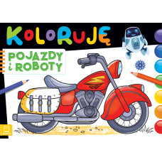 Koloruję pojazdy i roboty 